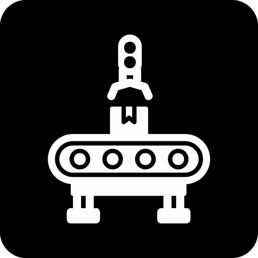 fábrica máquina vector icono