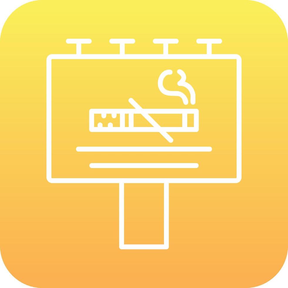 Billboard Vector Icon