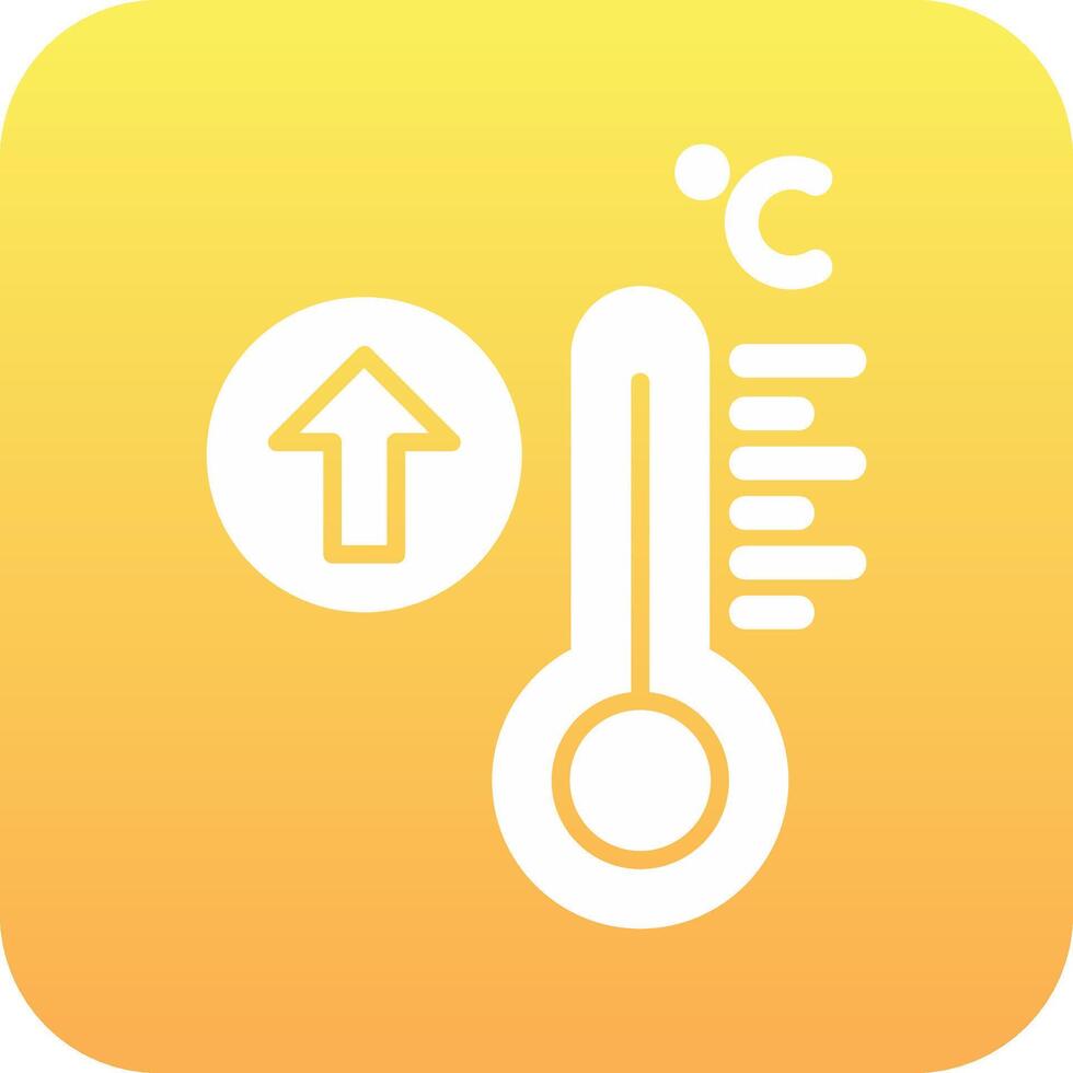 High Temperature Vector Icon