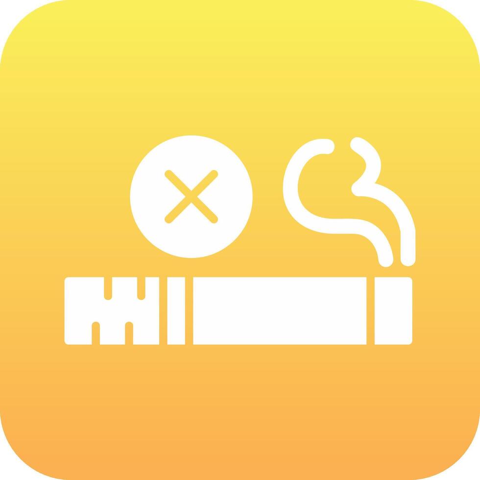 No Tobacco Day Vector Icon