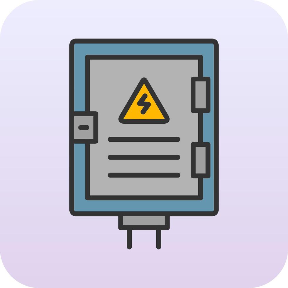 Electrical Panel Vector Icon