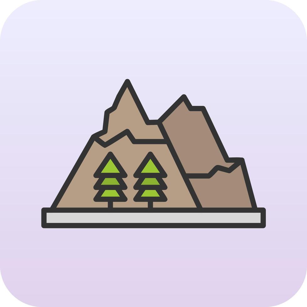 Lake Vector Icon