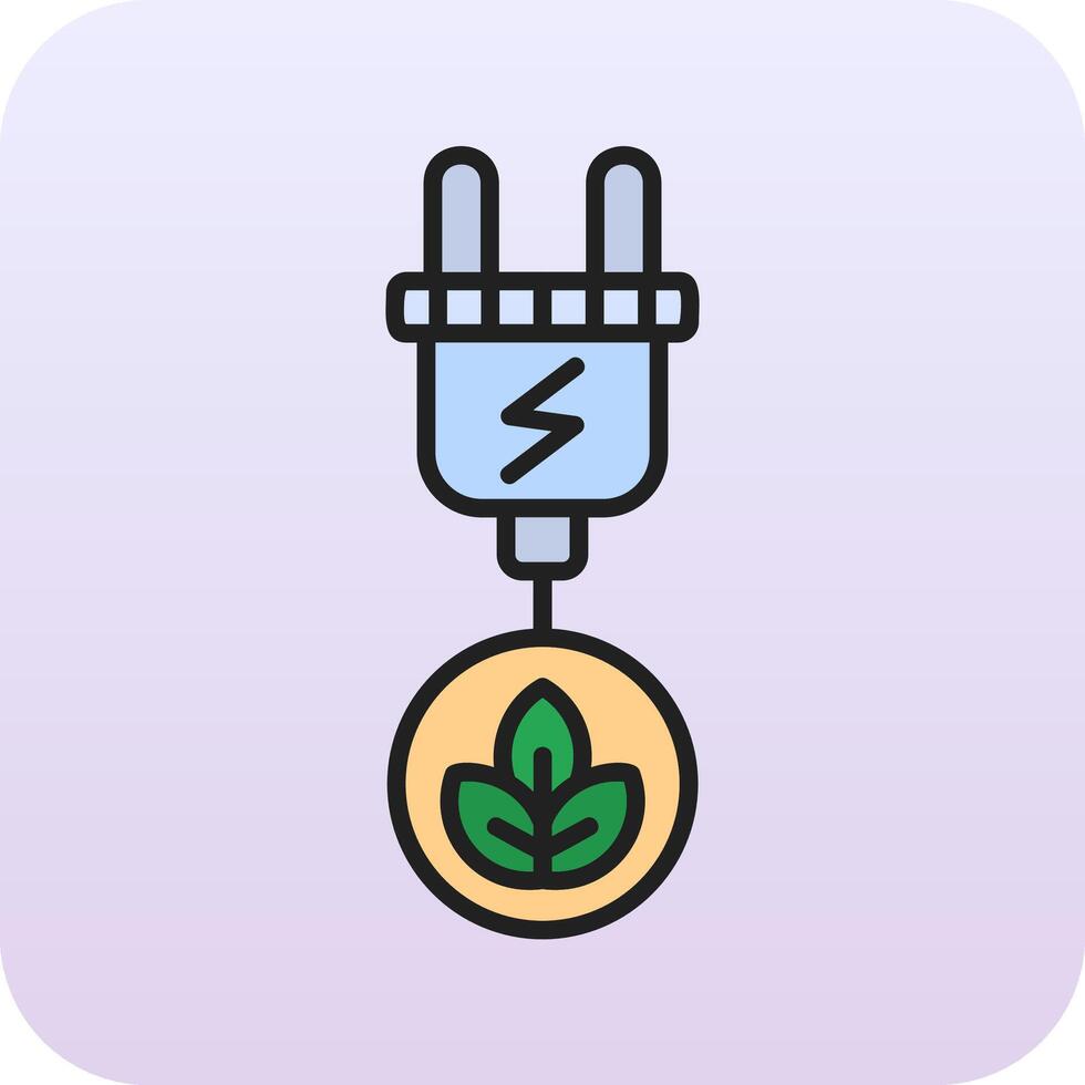 Green Energy Vector Icon