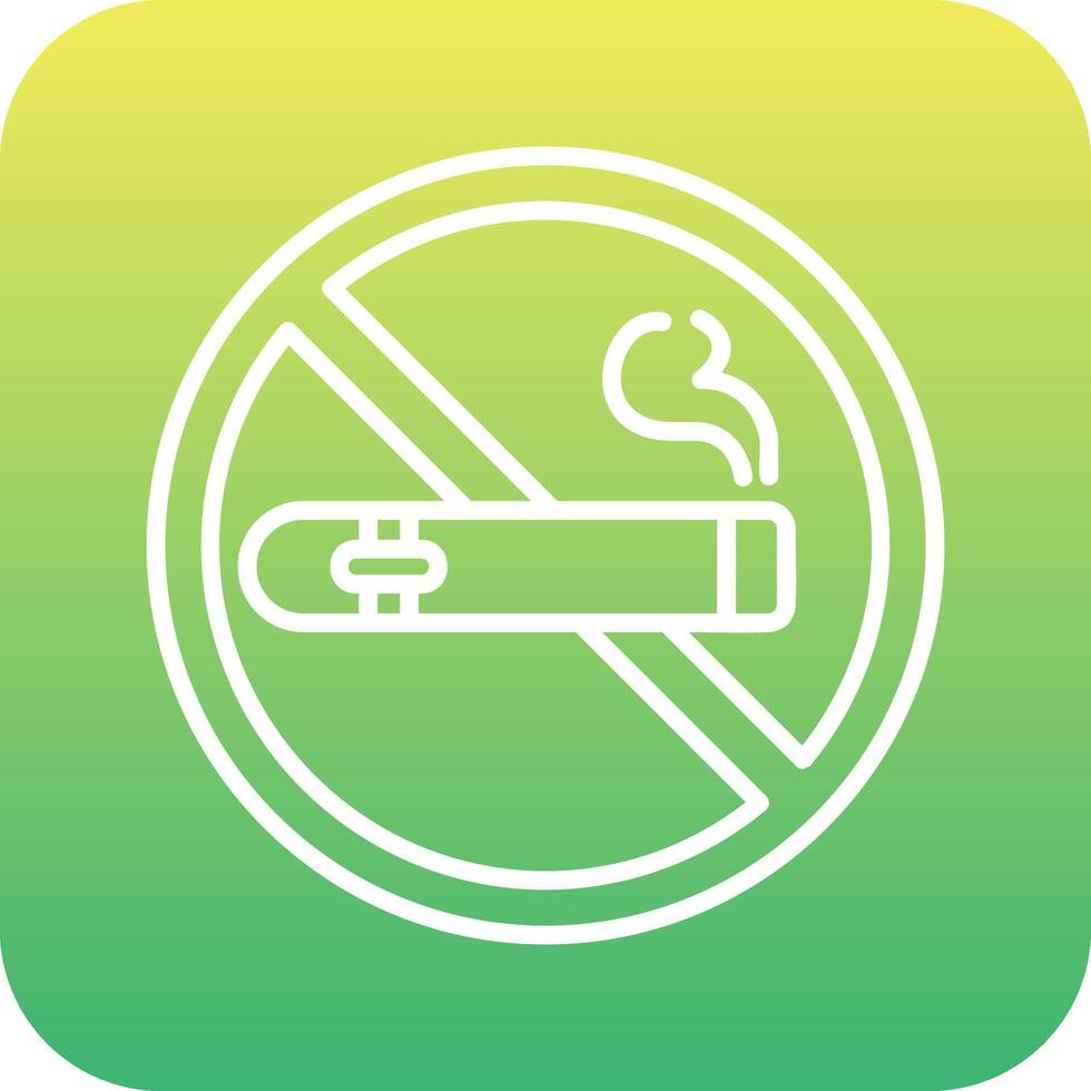 No Cigar Vector Icon