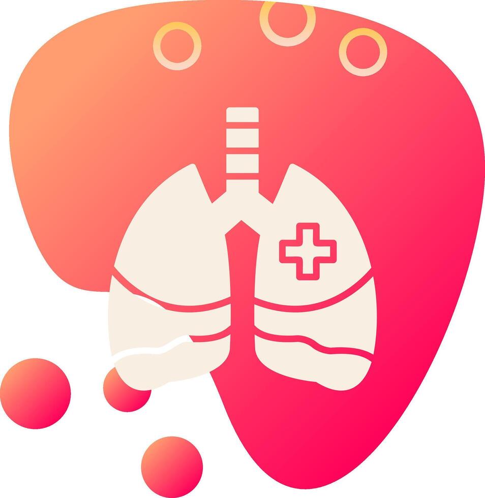 Lungs Vector Icon