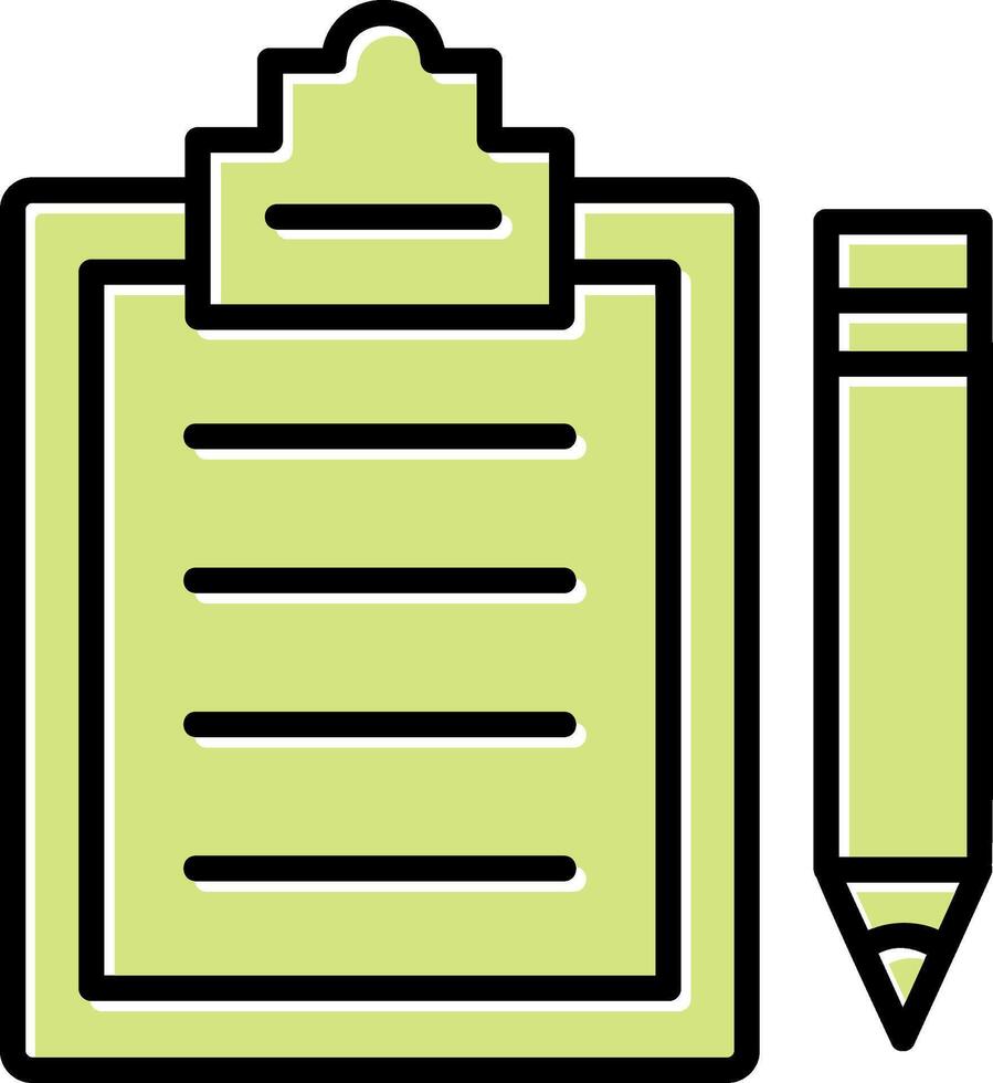 Inventory List Vector Icon