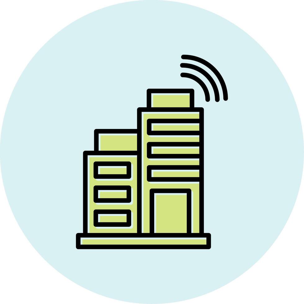 Smart City Vector Icon