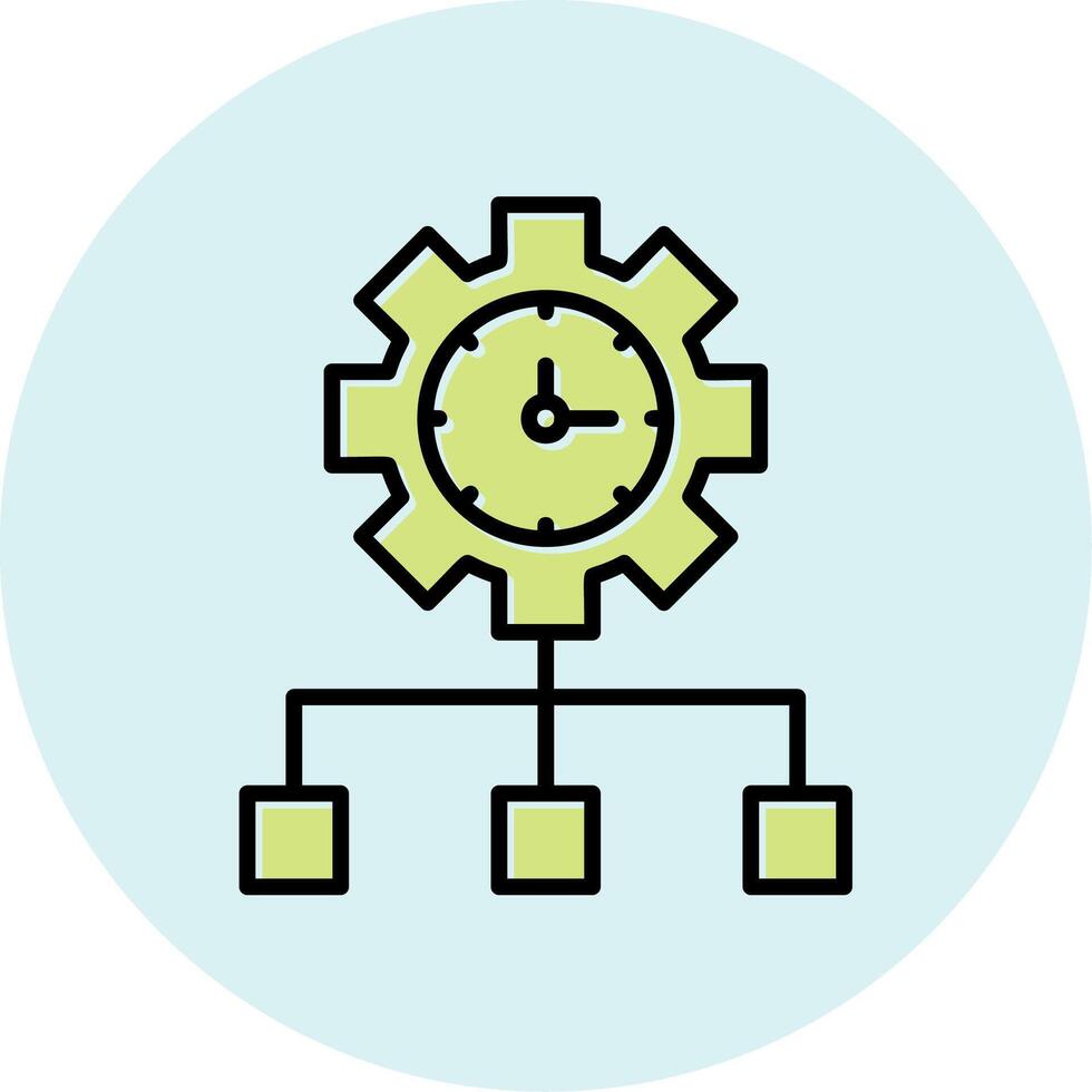 Time Management Vector Icon