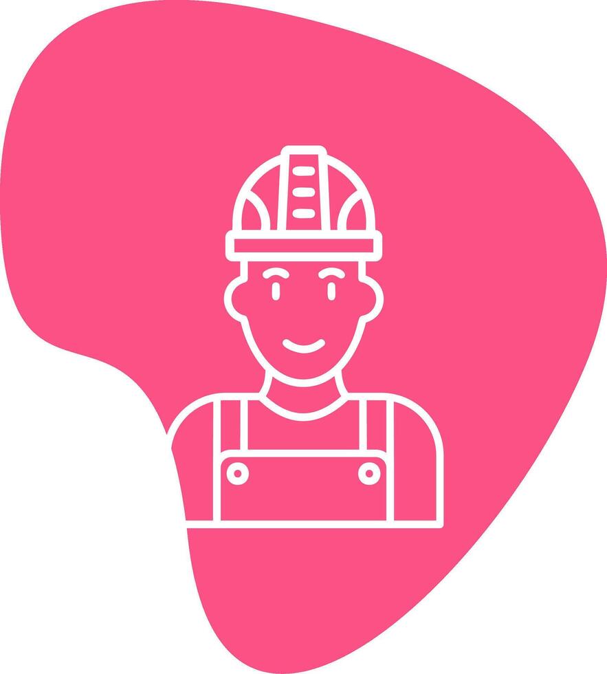 Factory Worker Vector Icon