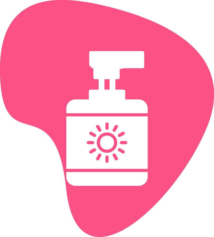 Sunblock Vector Icon