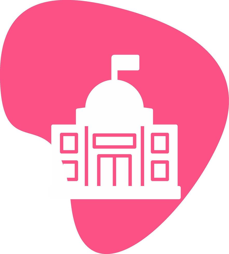 Embassy Vector Icon
