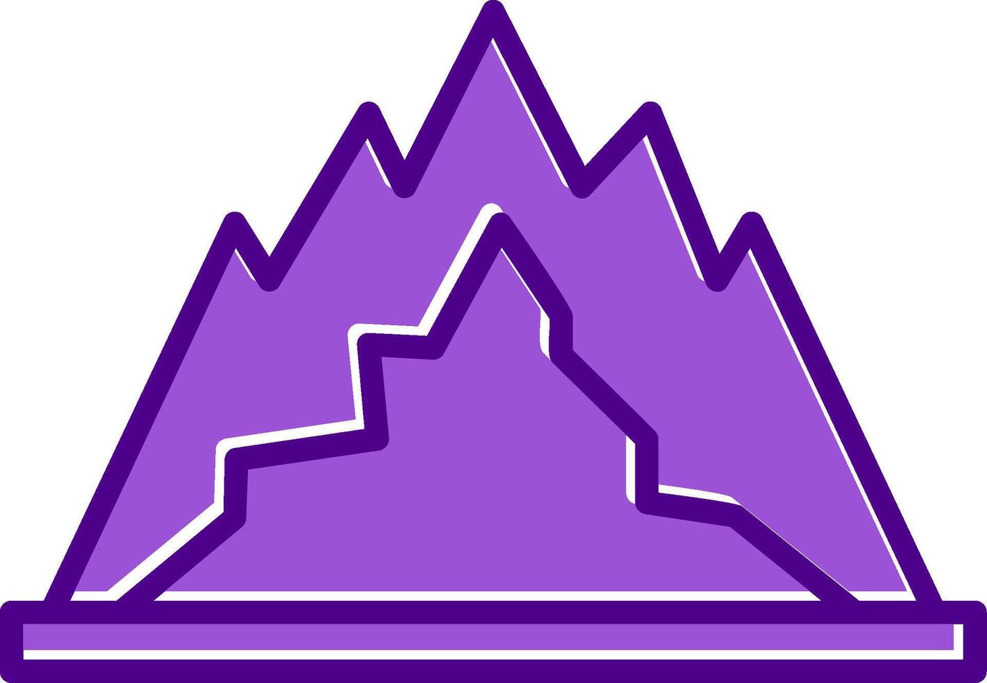 Mountain Vector Icon