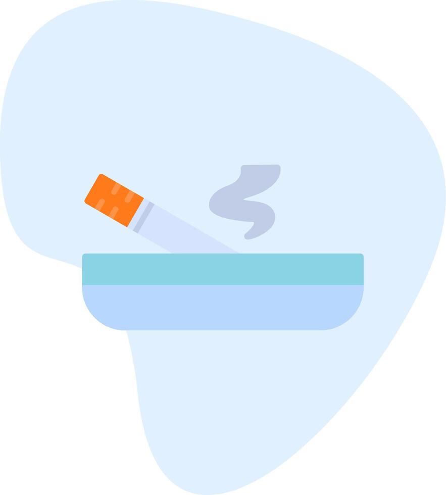 Ashtray Vector Icon