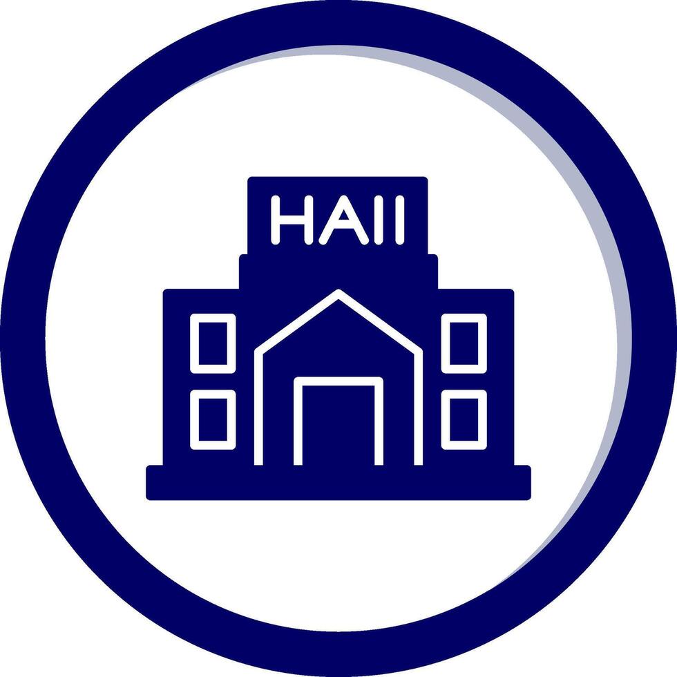 City Hall Vector Icon