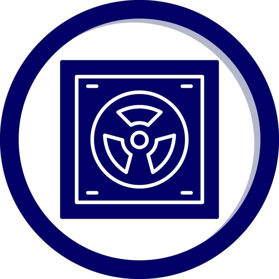 Radioactive Vector Icon