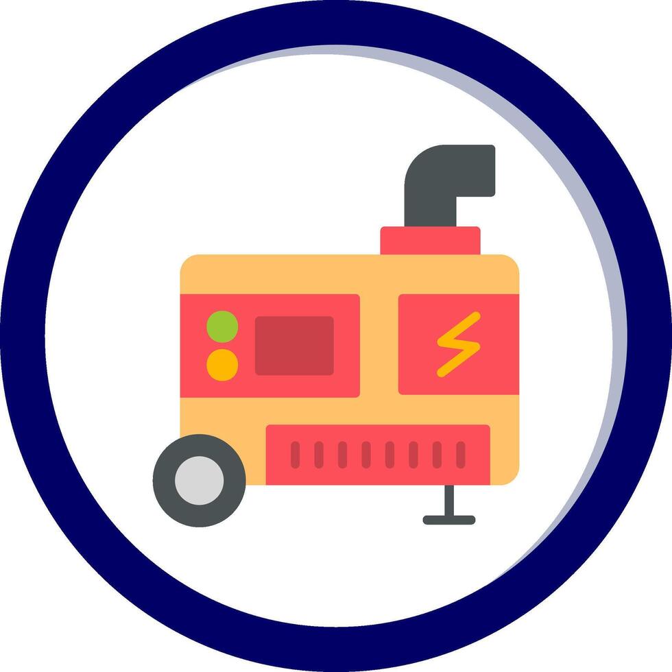 Electric Generator Vector Icon