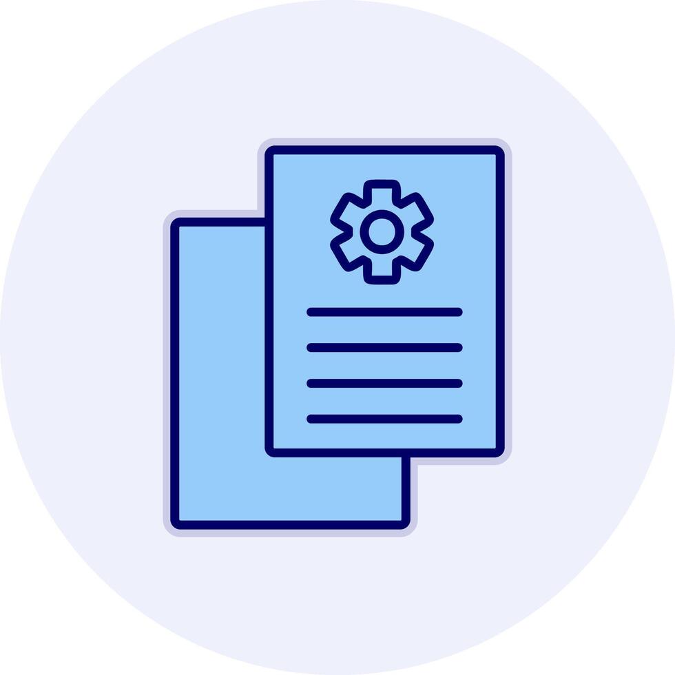 Working Report Vector Icon