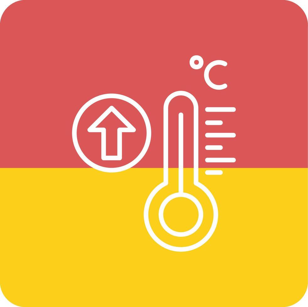 High Temperature Vector Icon