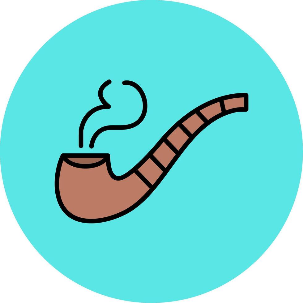 Smoking Pipe Vector Icon