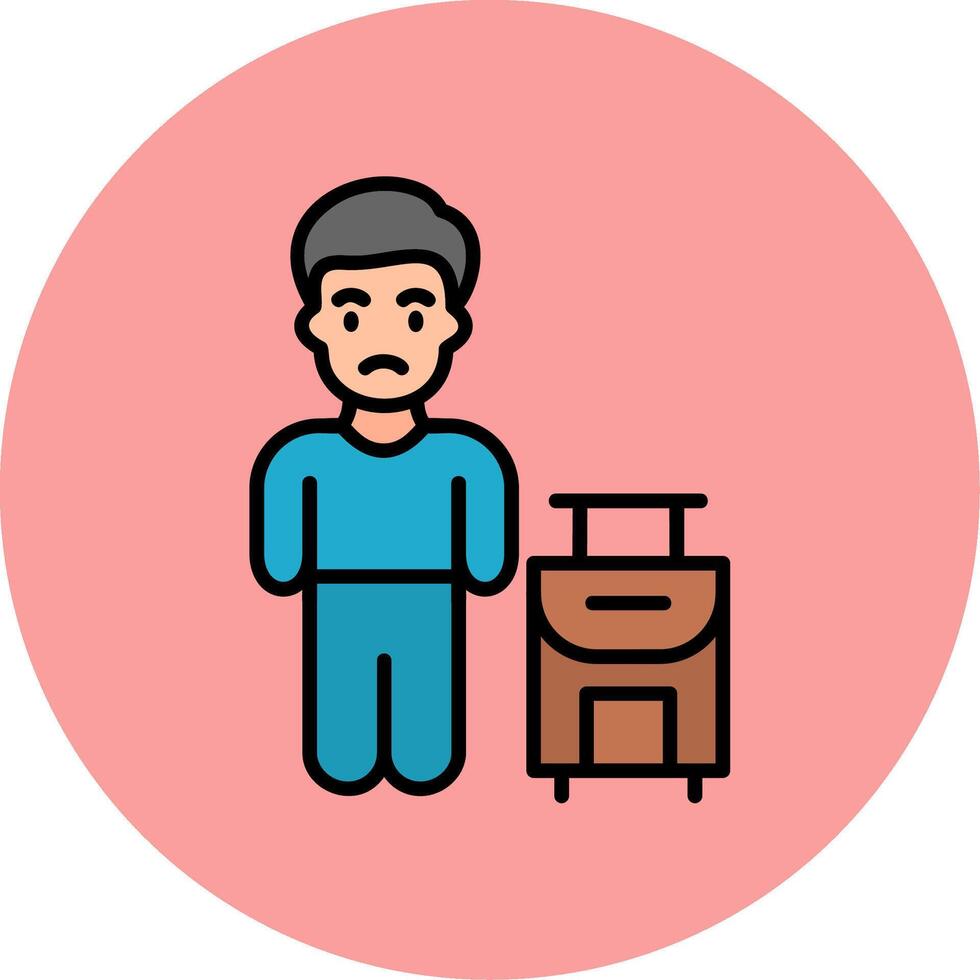 Refugee Vector Icon