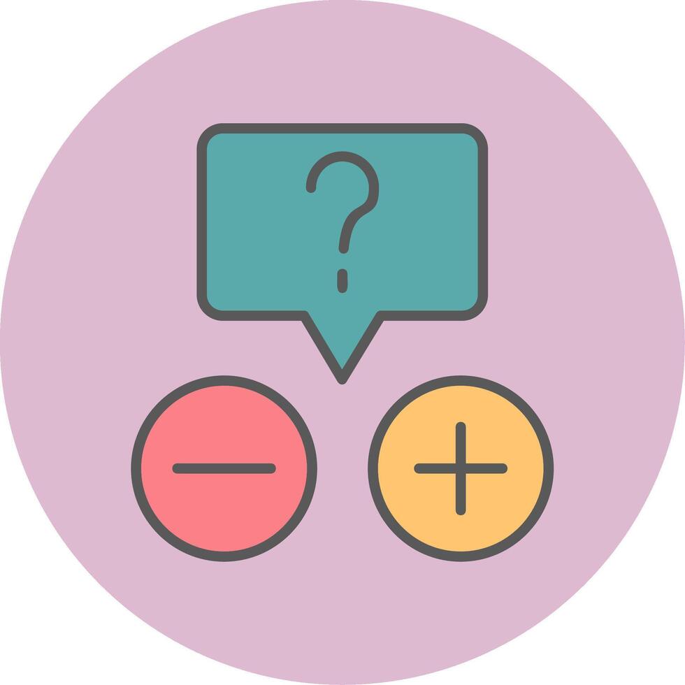 Decision Making Vector Icon