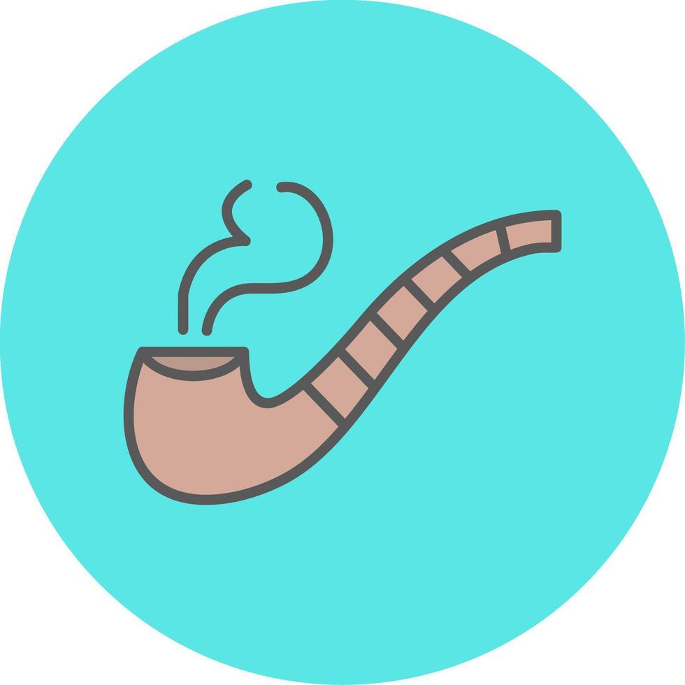 Smoking Pipe Vector Icon