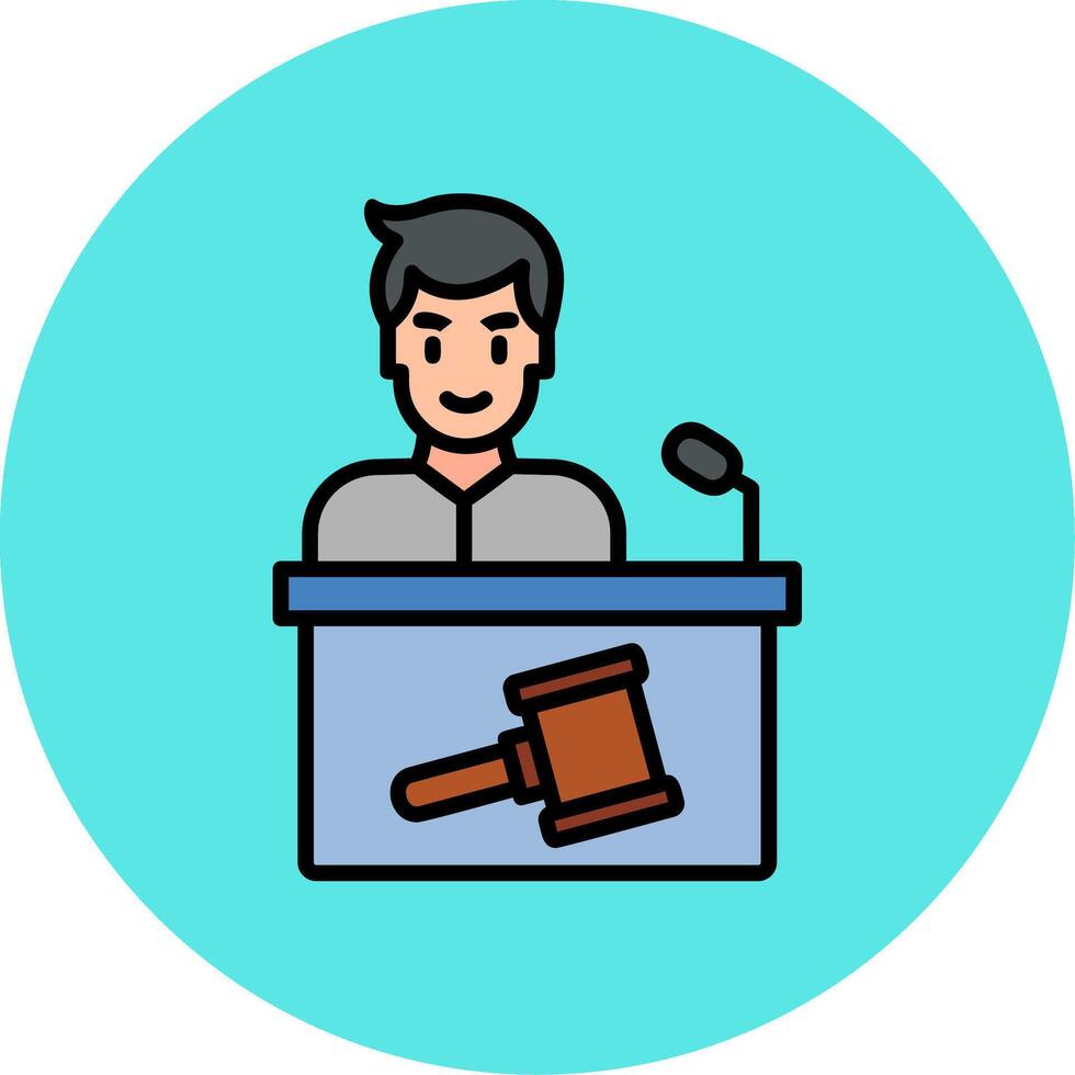 Auction Vector Icon