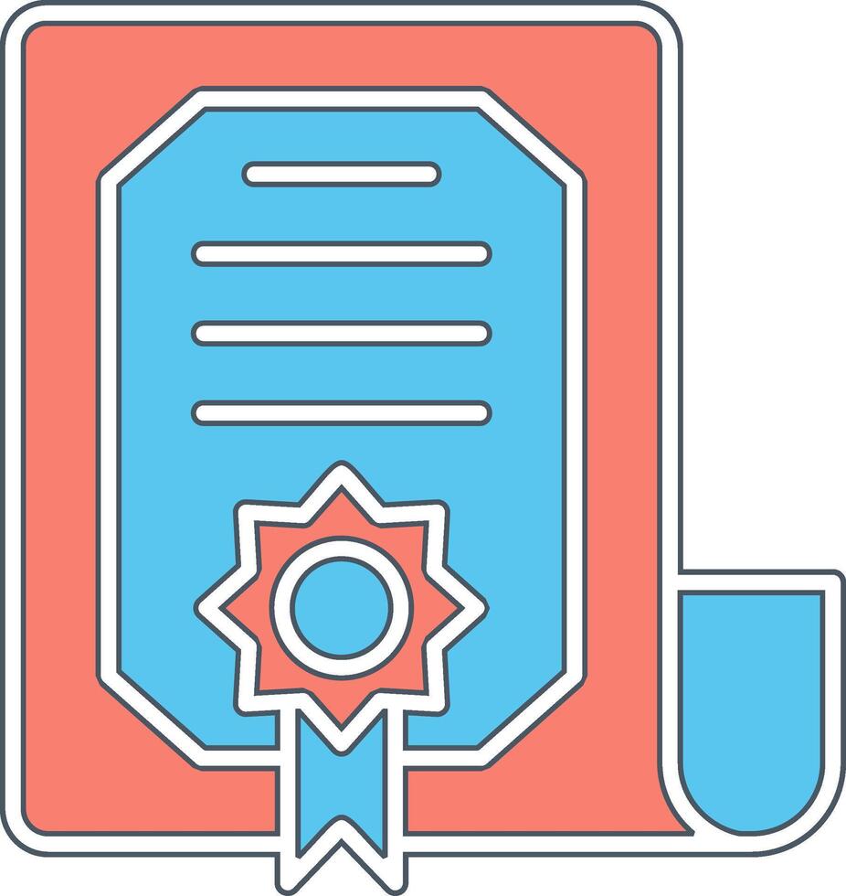 Certificate Vector Icon