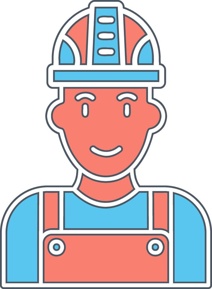 Factory Worker Vector Icon