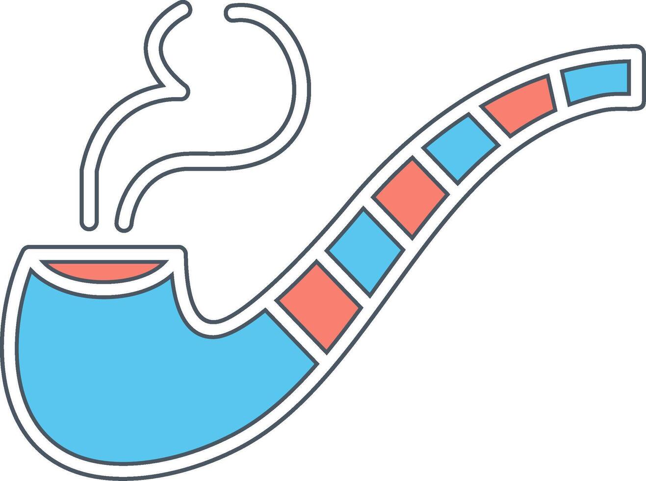 Smoking Pipe Vector Icon