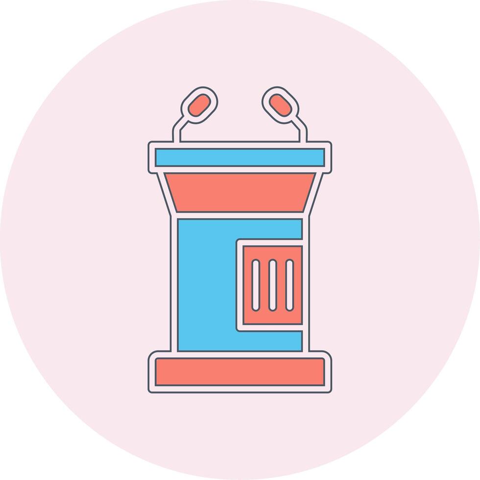 Lectern Vector Icon