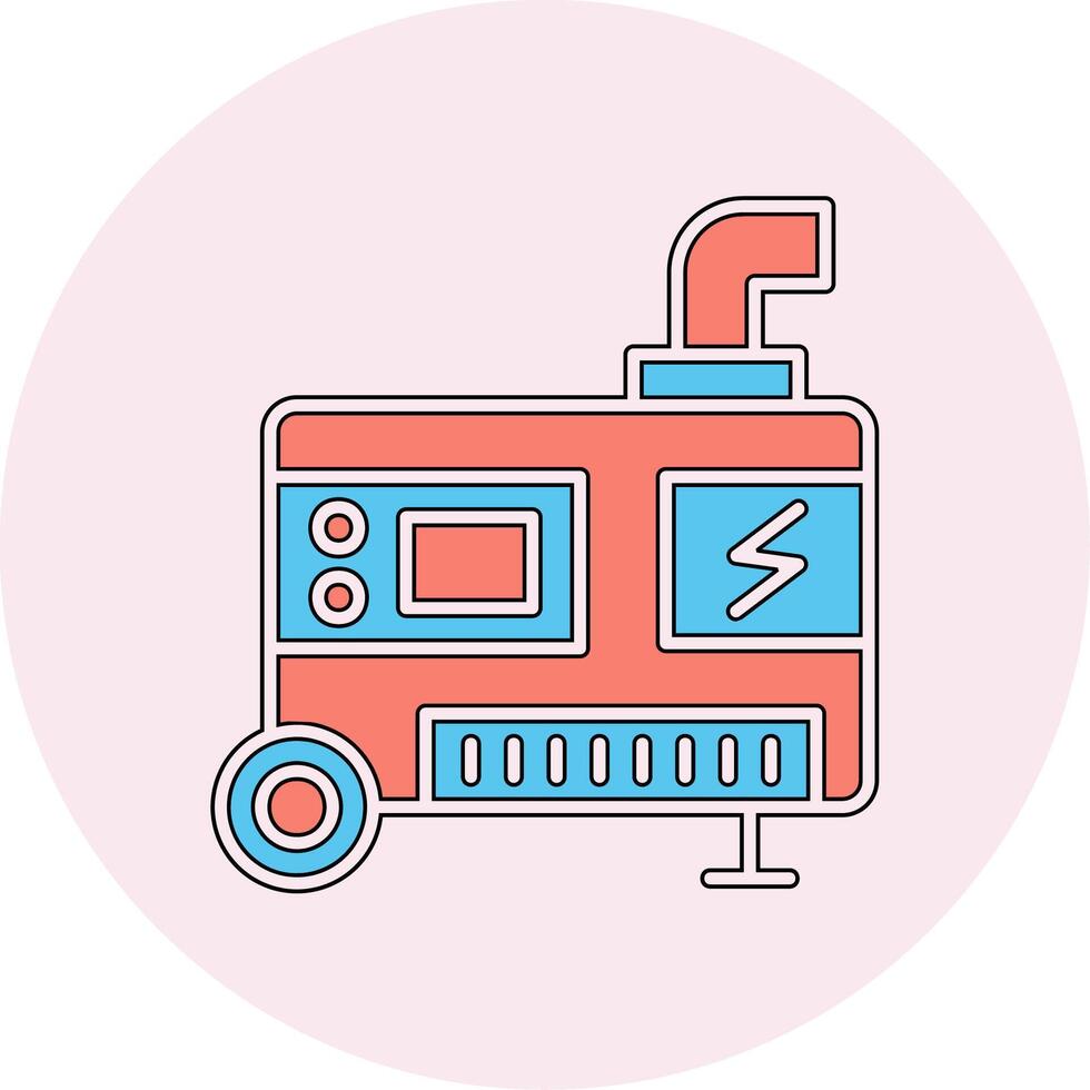 Electric Generator Vector Icon