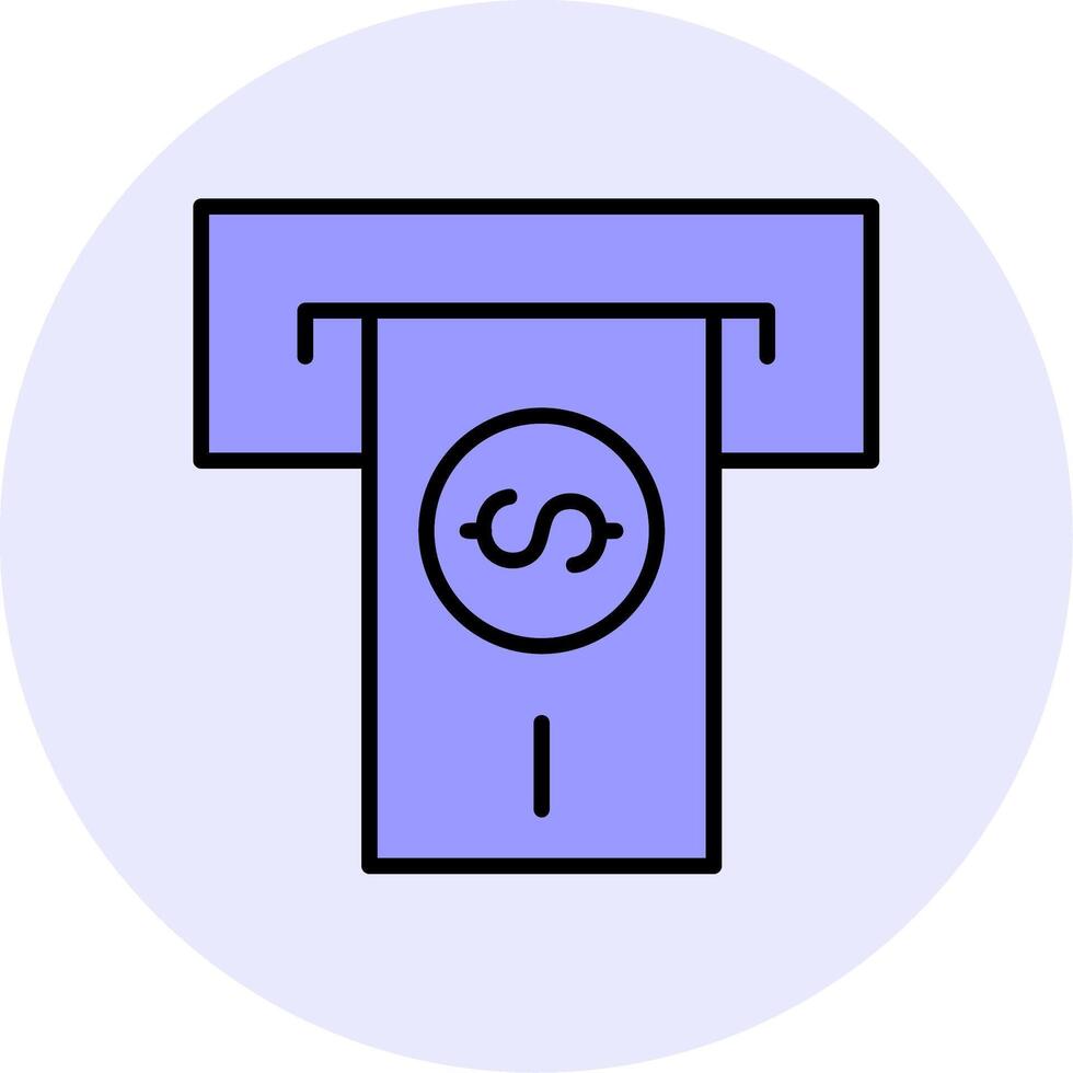 Withdraw Money Vector Icon