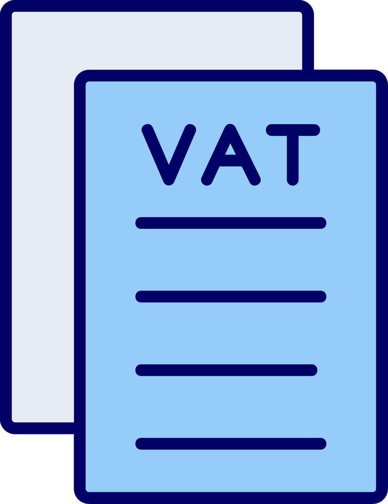 IVA vector icono