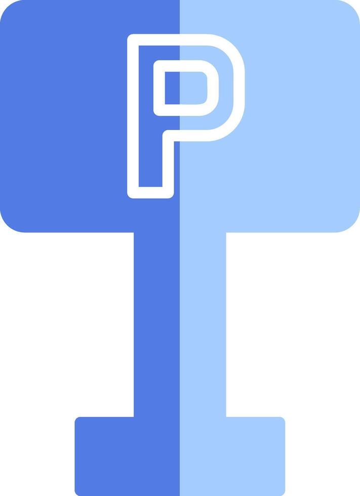 Parking Sign Vector Icon