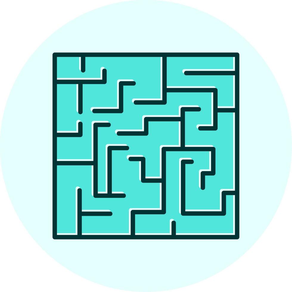 Maze Vector Icon