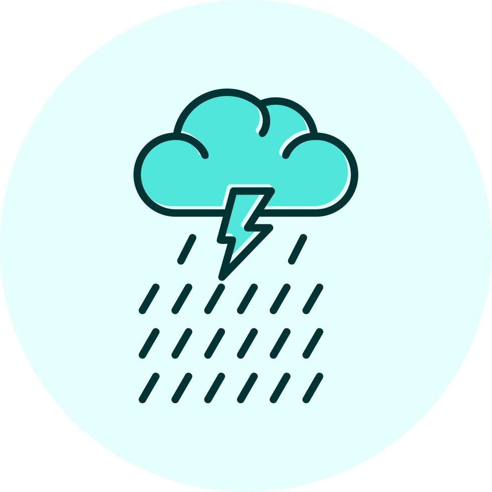 Rain Vector Icon