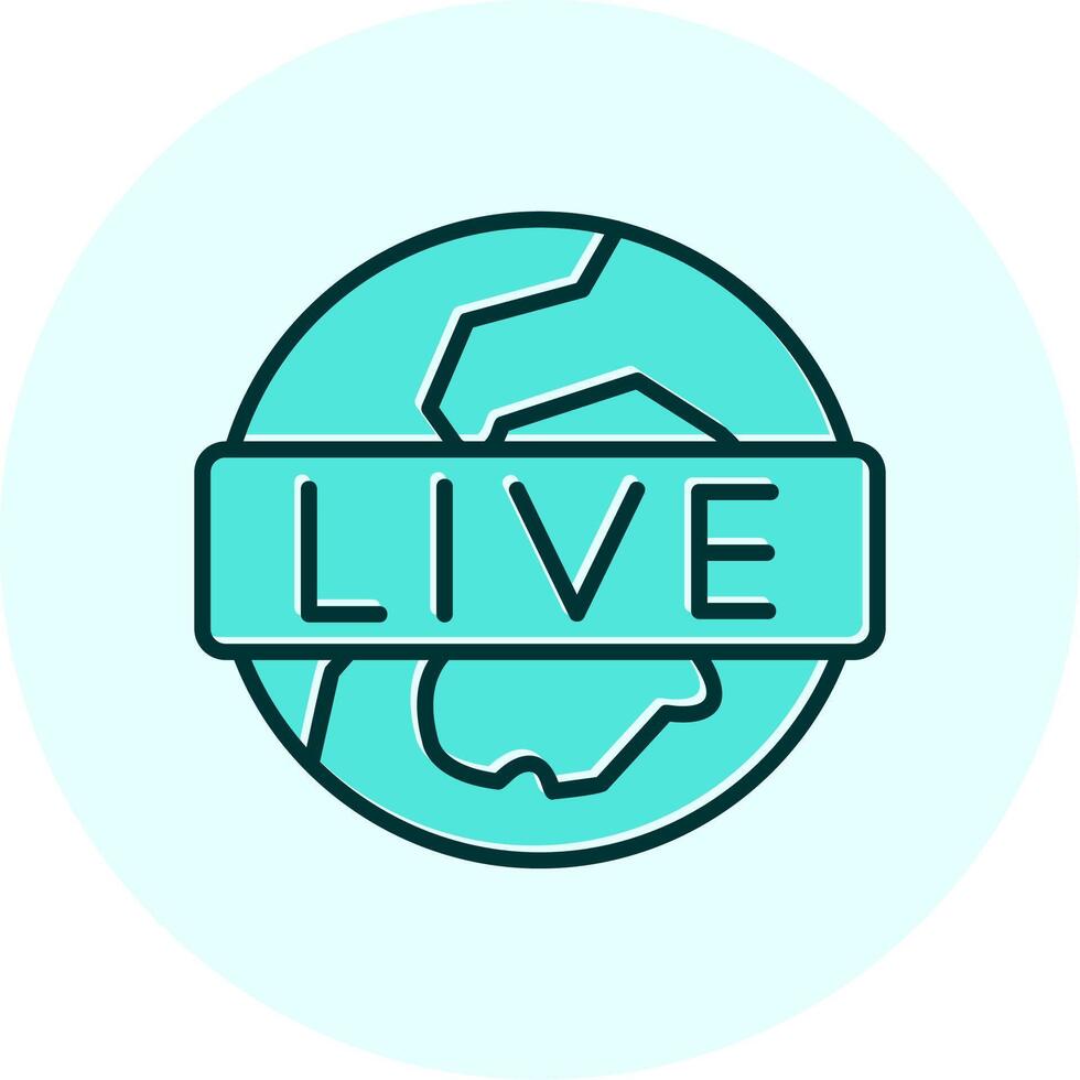 Live Broadcast Vector Icon