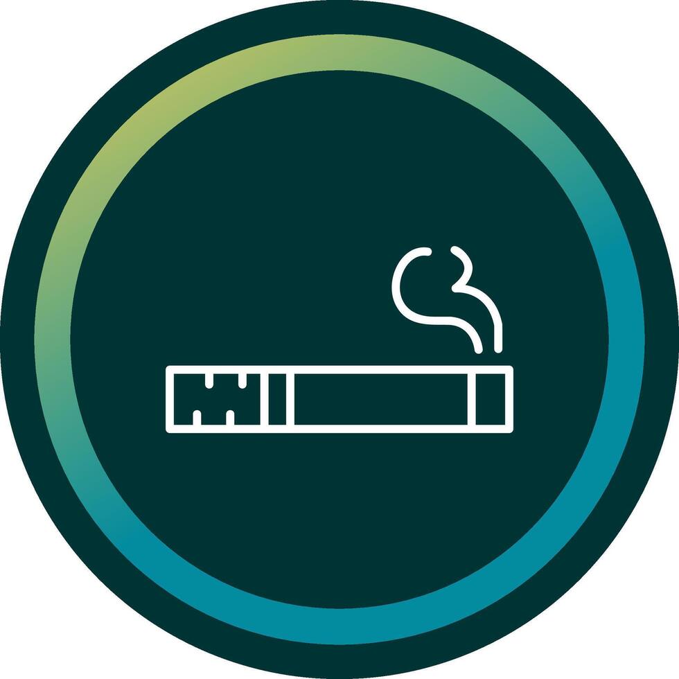 icono de vector de cigarrillo