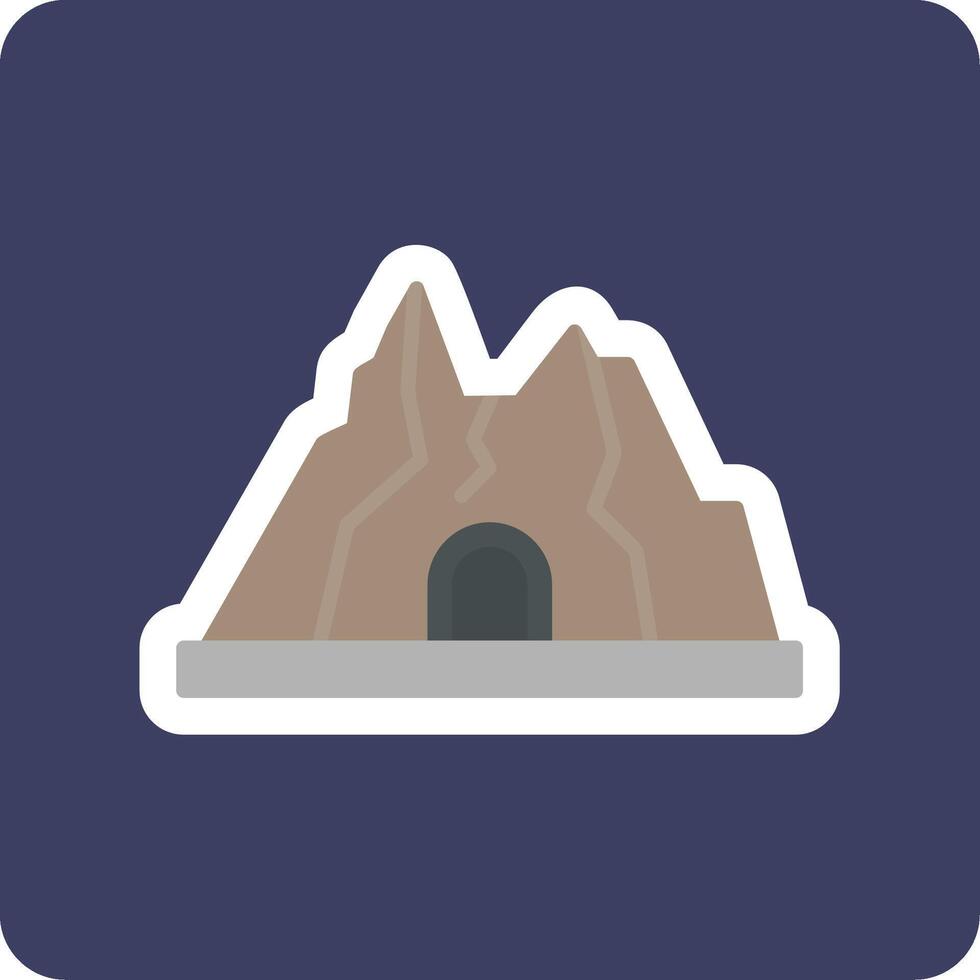 Cave Vector Icon