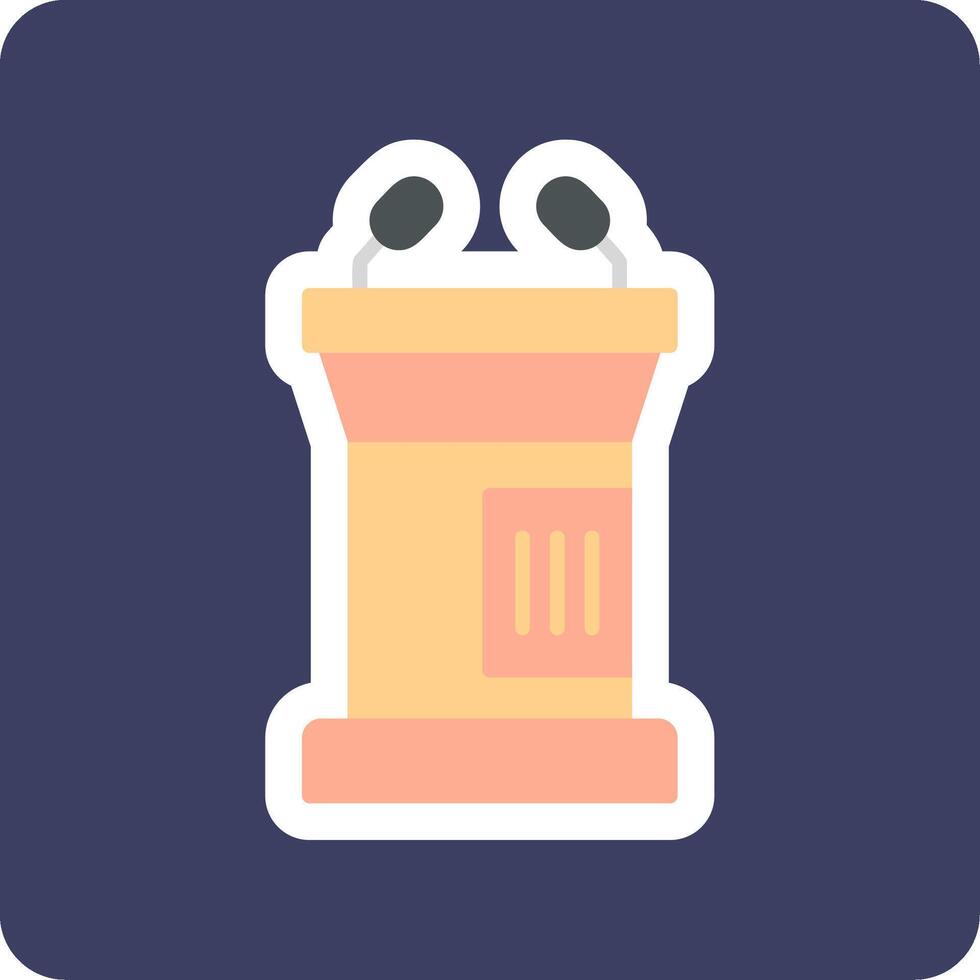 Lectern Vector Icon