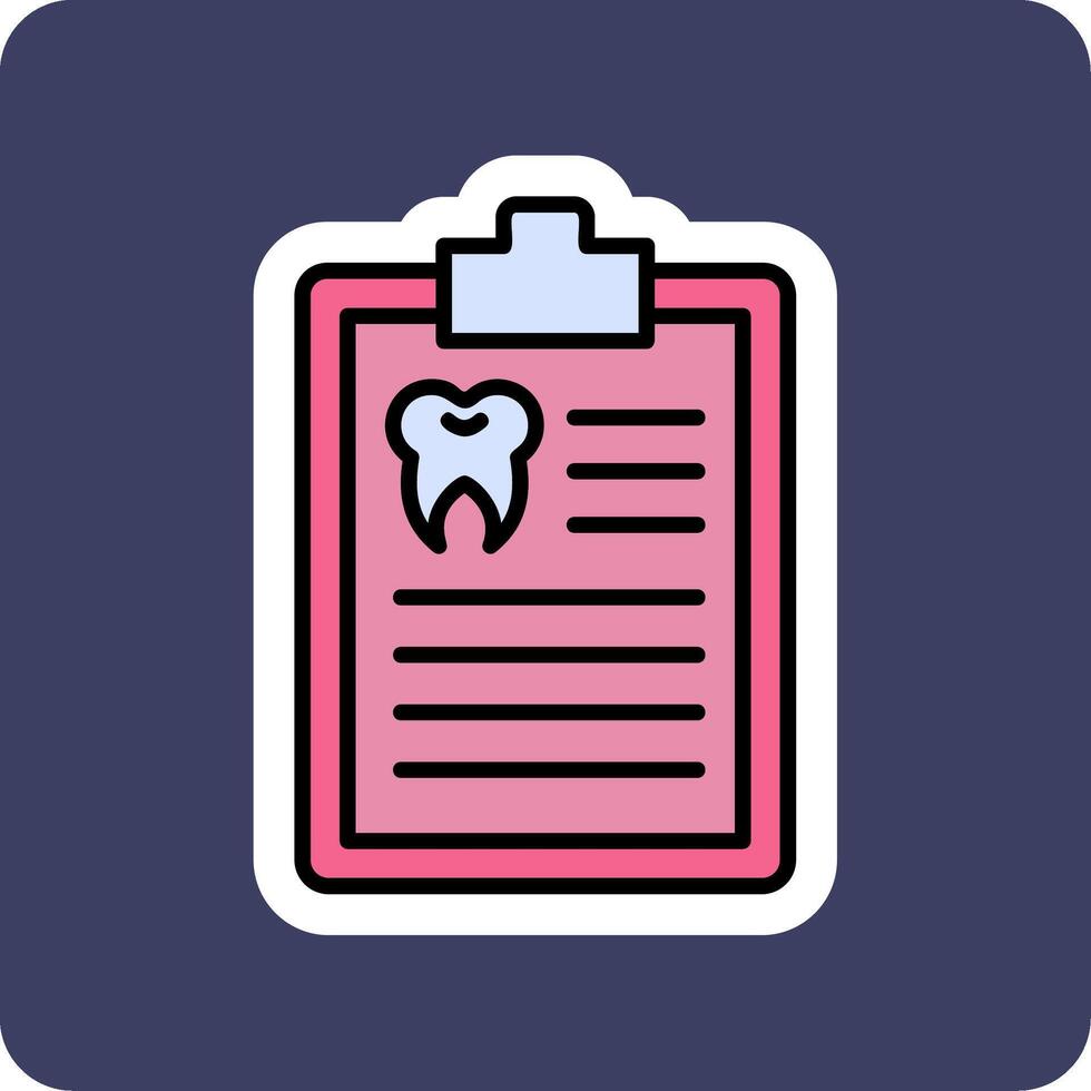 Medical Report Vector Icon