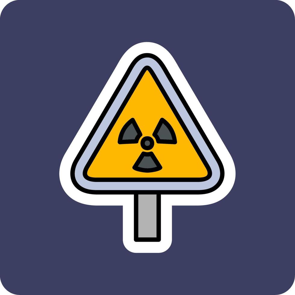 Radiation Vector Icon