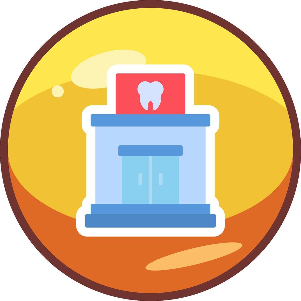 Dental Clinic Vector Icon