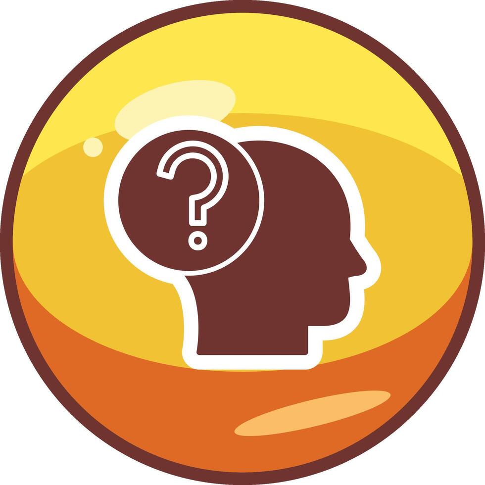 Confusion Vector Icon