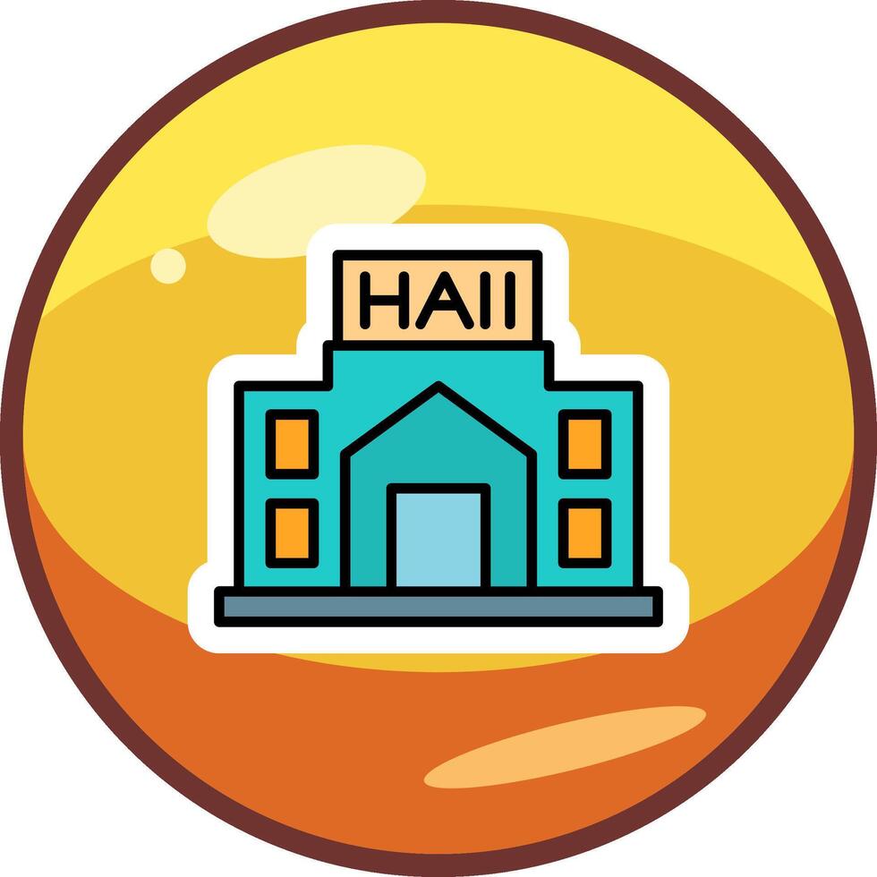 City Hall Vector Icon