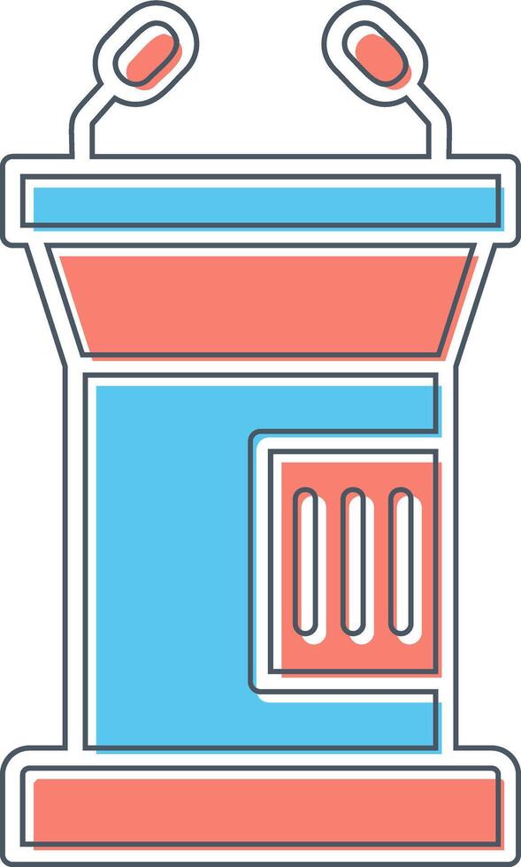 Lectern Vector Icon