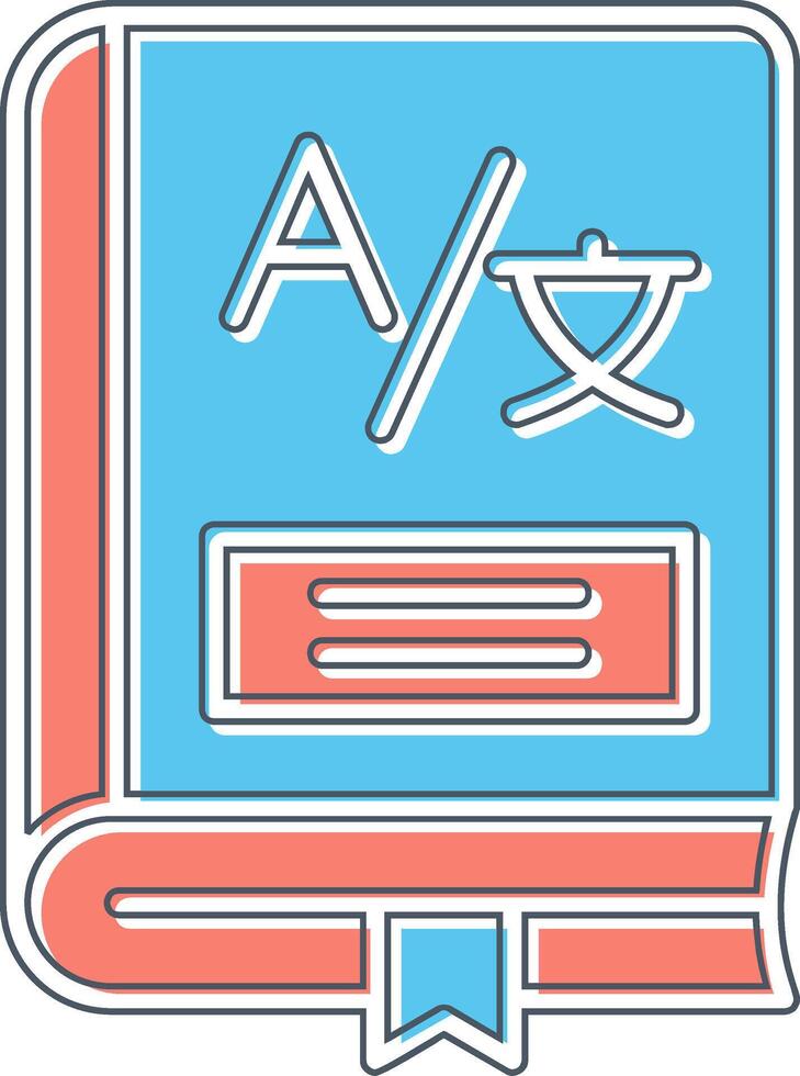 Dictionary Vector Icon