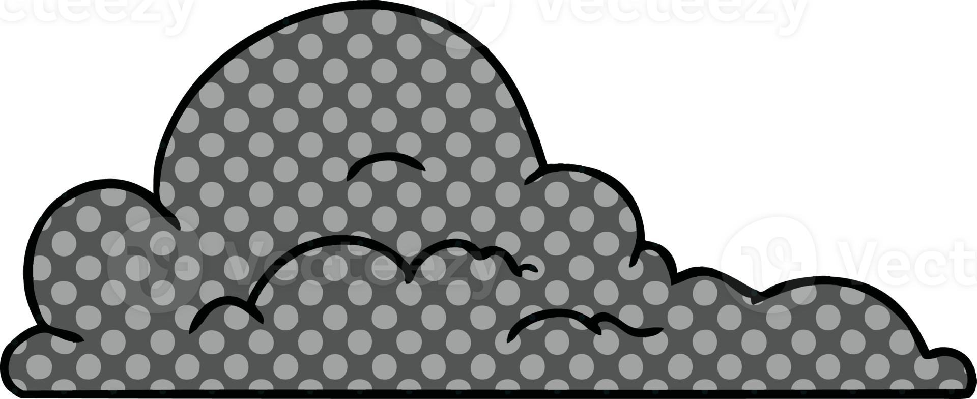 hand drawn cartoon doodle of white large clouds png