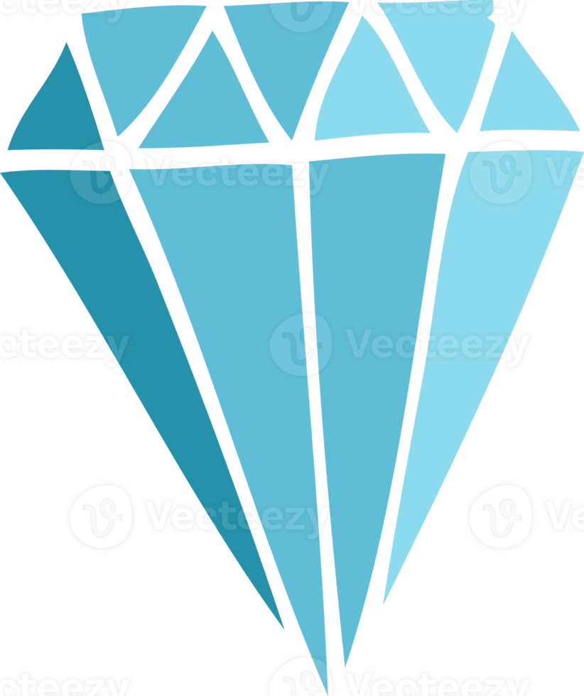 cartoon doodle tattoo diamond png